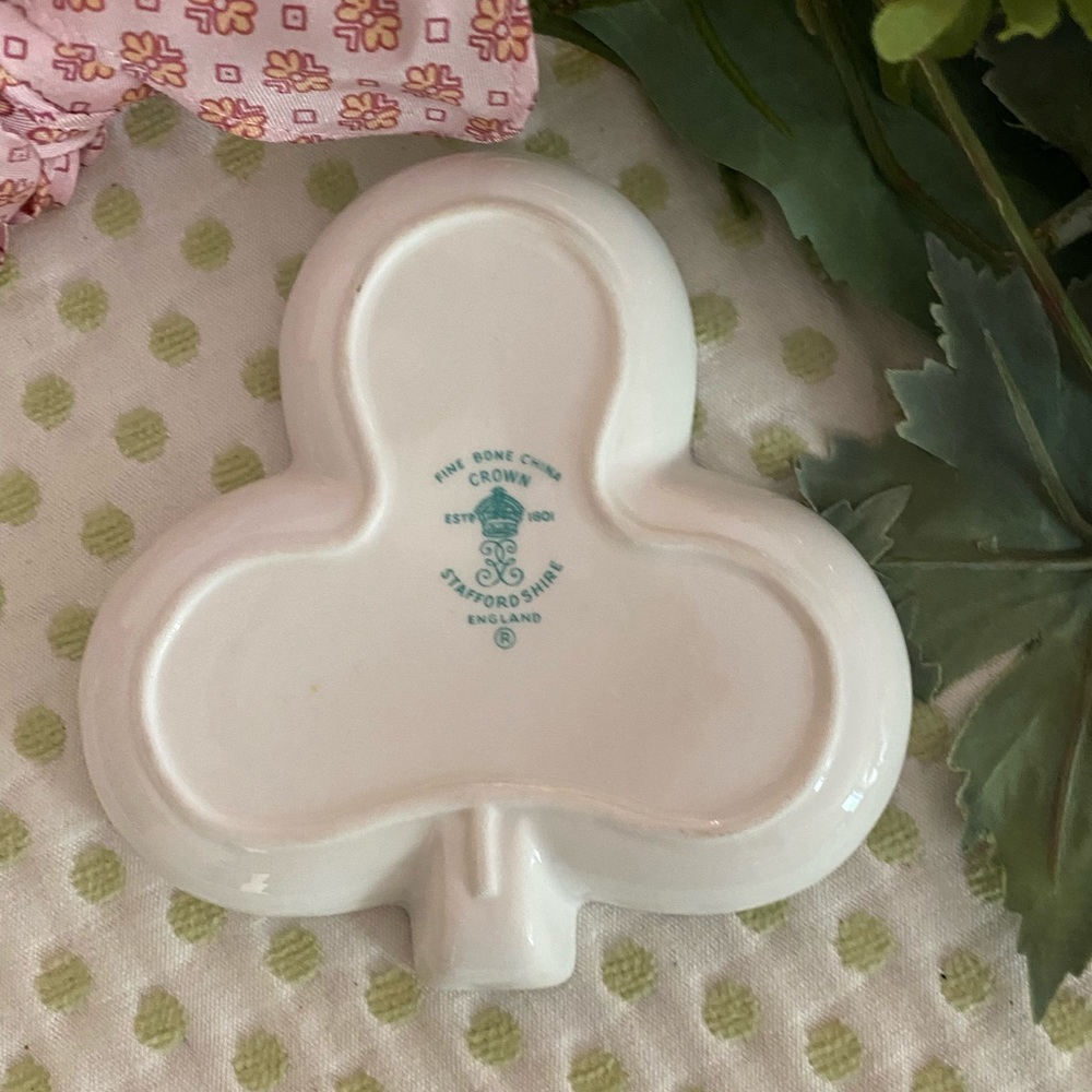 Staffordshire Bone China Mini Dish - Picture 2 of 3